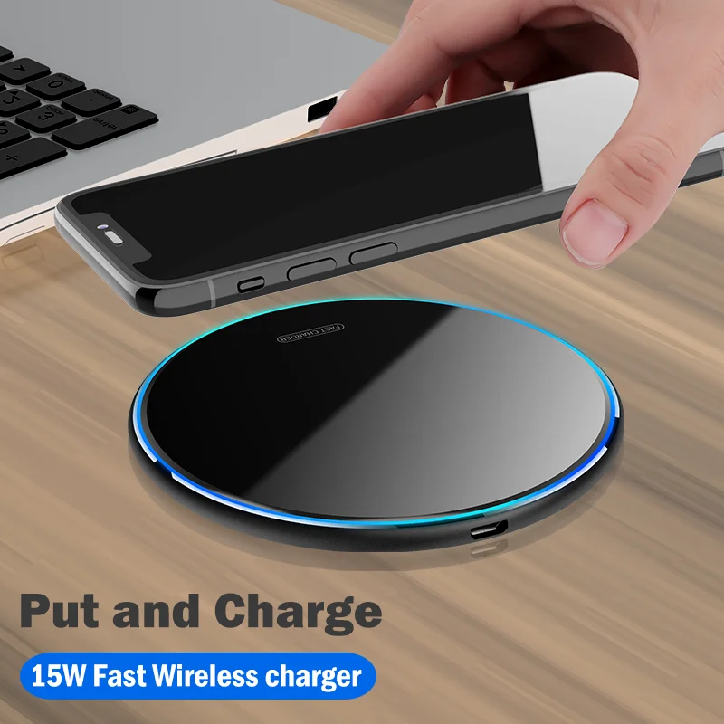 15W Qi Fast Wireless Charging for Ulefone Armor 17 Pro Universal Wireless Charger Pad for Armor 17 Pro