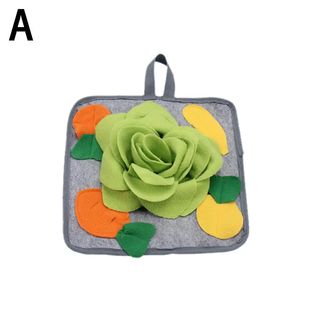 Description Picture 2 of itemRabbit Sniffing Pad Nose Smell Training Sniffing Work Polar Puzzle Fleece Rugs Mat Toys Pet Supply Food Washable Area Feedi W9Q6