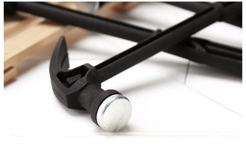 Description Picture 3 of item1pcs Mini Claw Hammer For Woodworking Nail Puncher Small metal Iron Hammer Watch Repair Home Emergency Safety Escape Hand Tools