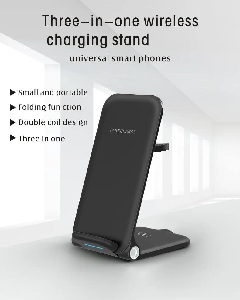 for OnePlus 9 Pro Qi Wireless Charger For OnePlus 10 Pro 15W Fast Charging Type C USB Charge Pad