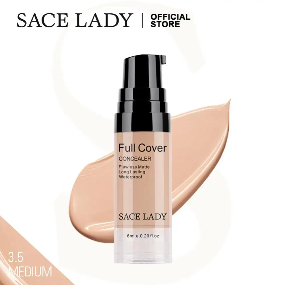 Description Picture 4 of itemSACE LADY Concealer Smooth Non-Sticking Powder Liquid Concealer Full Cover Makeup Face Corrector Cream Waterproof Cosmetics
