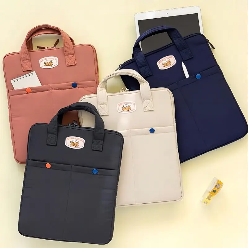 Ins Simple Tablet Computer Laptop Case For Macbook Air M2 13.6 Pro14 Ipad Pro11 Iconic Brand Iconic Brand13.3Inch Portable Sleeve Pouch Bag