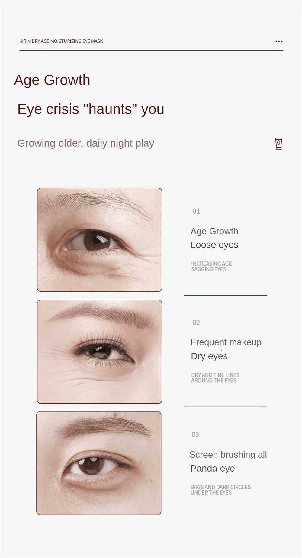 Description Picture 6 of item80g Anti-wrinkle Eye Mask Anti Eyes Bags Anti Dark Circles Eye Masks Firming Hydrating Moisturizing Fade Eye Lines Eye Care