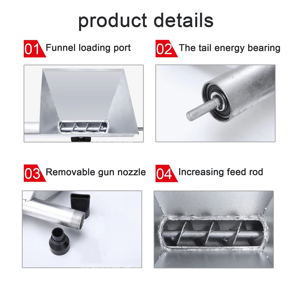 Description Picture 4 of itemPortable Electric Cement Filling Machine Handheld Door Window Grouter Household Cement Grouting Machine