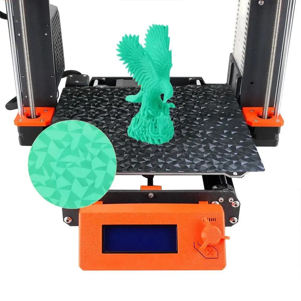 Description Picture 4 of itemFor MK3S PEO Plate PEI Sheet Double Sided PET PEI Spring Steel Sheet Magnetic For Prusa i3 MK2.5S Mk3 MK3S+ Build Plate Pei peo