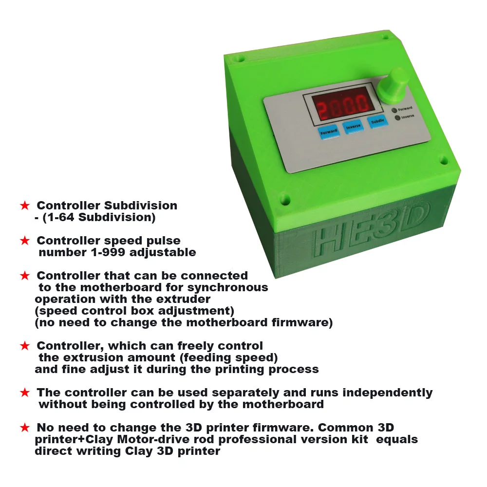 Description Picture 6 of itemCeramic 3D printer, clay printer, extruder upgrade kit, independent controller