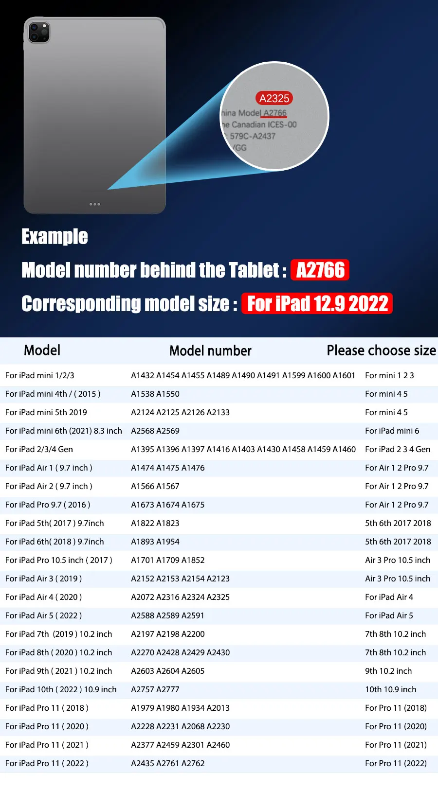Description Picture 2 of itemTablet Screen Protector For iPad Pro 11 10.5 9.7'' Protective 2 3 5 6 10.2 7 8 9 10th Gen Air 4 5 Mini 6 8.3 Tempered Glass Film