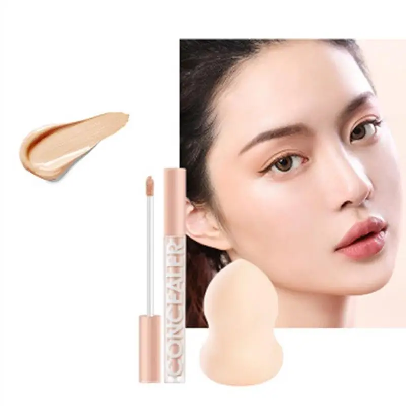 Description Picture 4 of itemCover Dark Circles  Acne  Eyes Face Concealer Liquid  Natural Make Up Effect Anti Cernes Base Foundation Cream Makeup Cosmetics