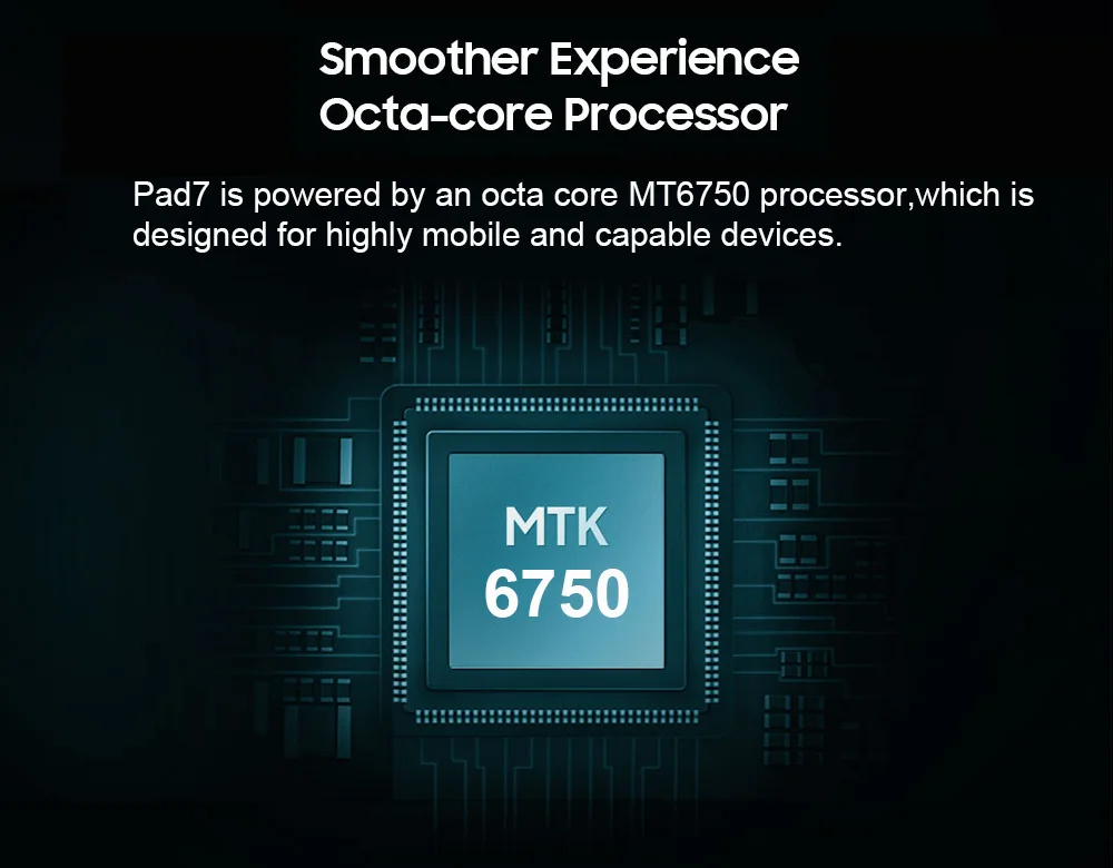 Description Picture 3 of item2022 Upgraded Pad7 10.1 Inch 4G Cheap Tablet Android 6GB RAM 64GB ROM MT6750 Octa Core 8MP Camera Kids Tablet For Gift