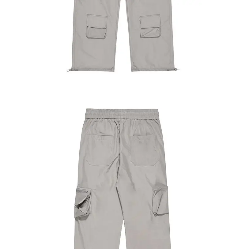 Description Picture 3 of itemDeeptown Harajuku Streetwear Cargo Parachute Women Pants Baggy Pocket Vintage Baddies Hippie Casual Trousers Kpop 90s Aesthetic