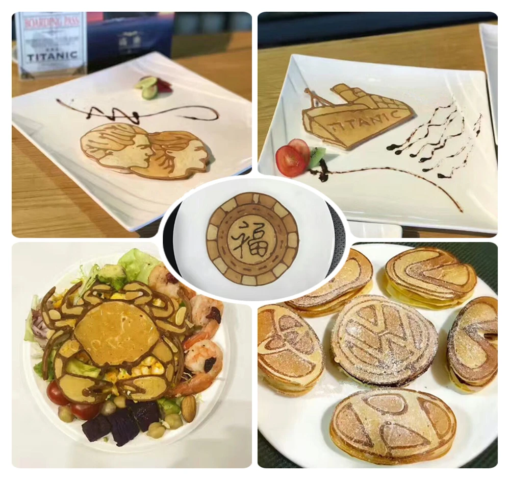 Description Picture 5 of itemNew Upgrade F5 Food 3D Printer Machine, Pancake Cake Making 3D Printer