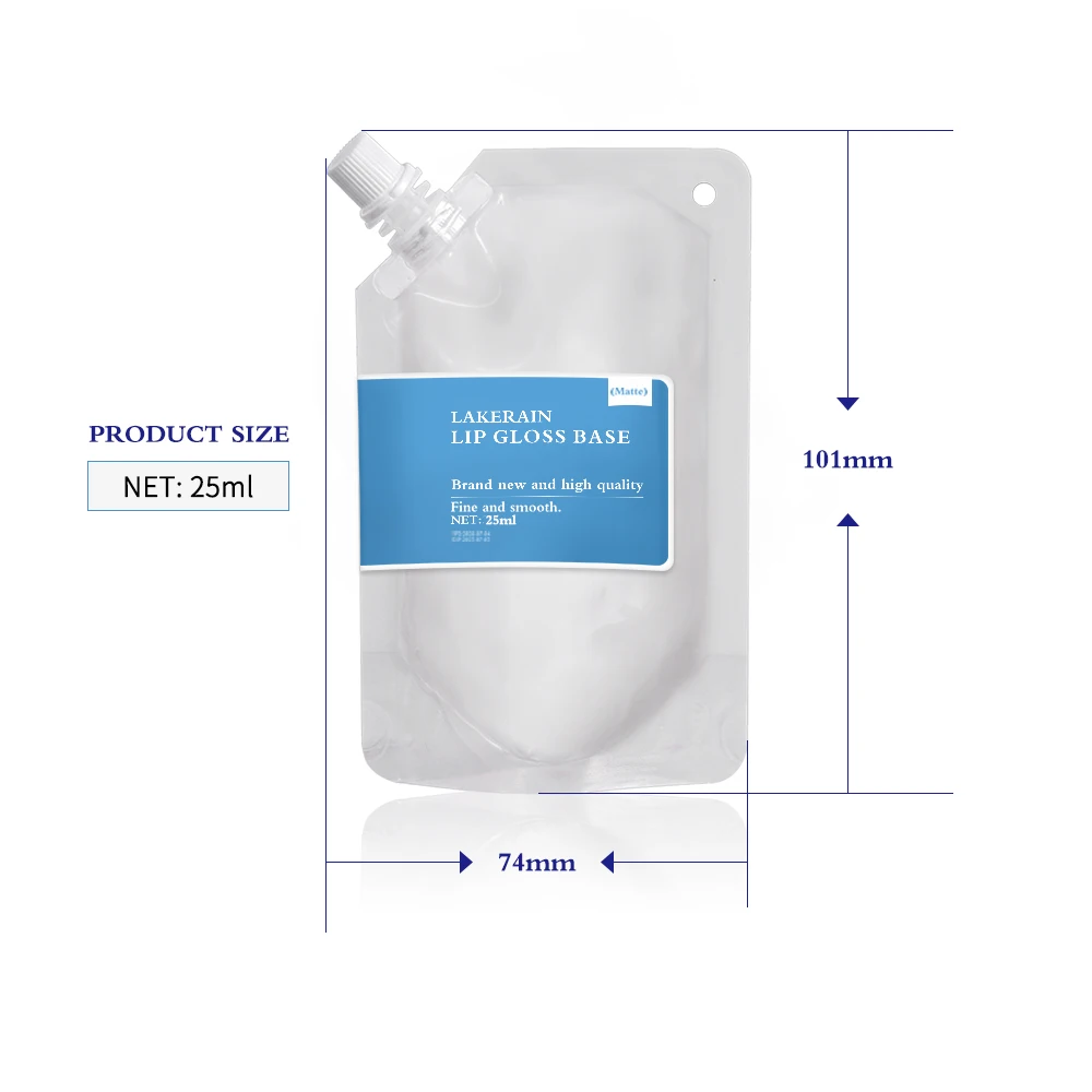 Description Picture 3 of item25ml Moisturing/Matte Lip Gloss Base for Lipgloss Diy Liquid Lipstick Handmade Vegan Base Oil with Glitter Shiny Lips Glitters