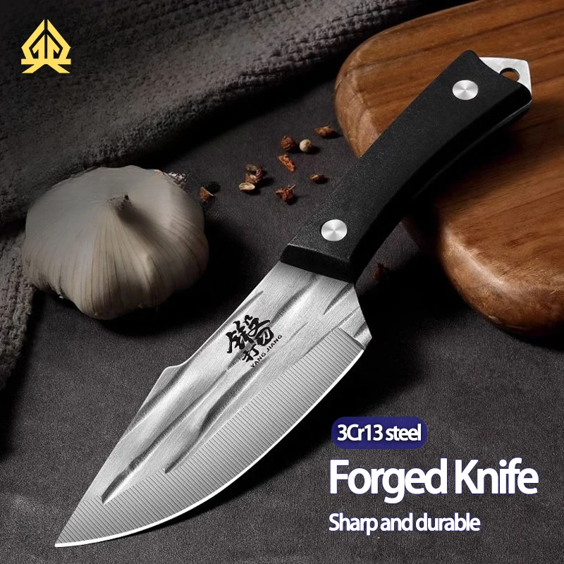 XTL Special for killing pigs, bloodletting sharp knife, small vegetable knife, forged bone cutting knife