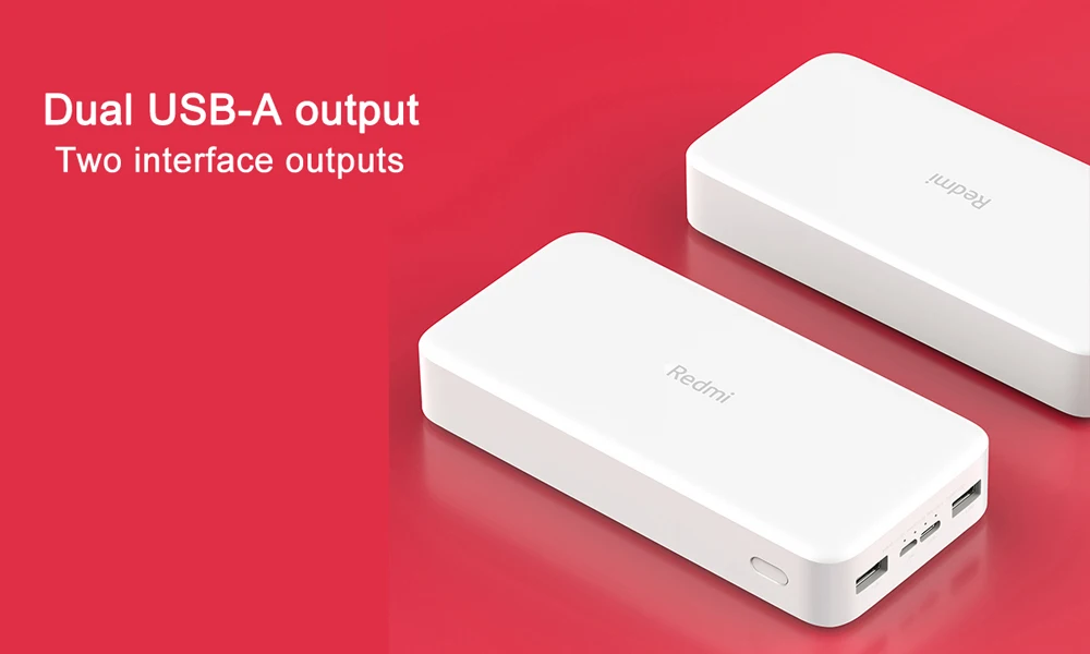 Description Picture 3 of itemNewest Iconic Brand Redmi Original Power Bank 20000mAh 18W Quick Charge Powerbank Fast Charging Portable Charger