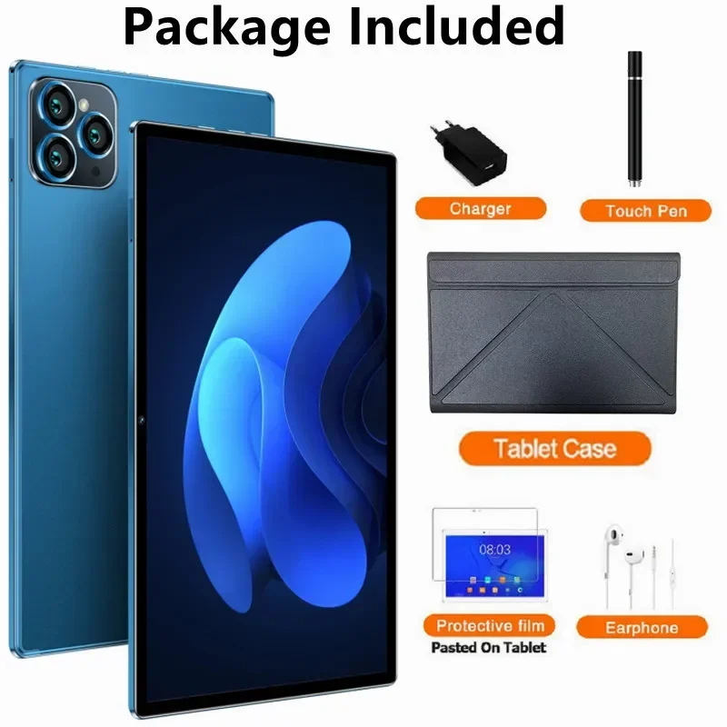 Blue-with case