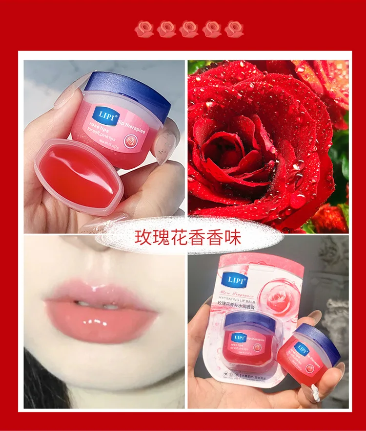 Description Picture 6 of item6Pcs Lip Balm Hydrating Nourishing Lips Balm Long Lasting Natural Botanical Anti-Cracked Lip Treatment Vaseline Lip Care Cream
