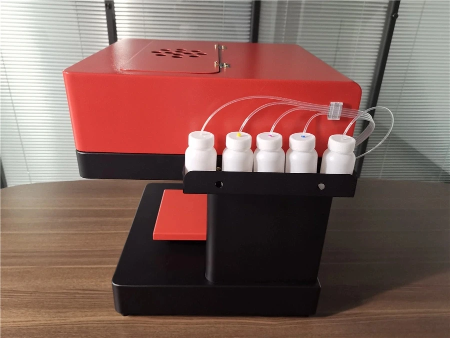 Description Picture 3 of item3D Printer Food Printing Machine Automatic Beverages Food Selfie Edible Ink Cake Coffee Latte Art Printer