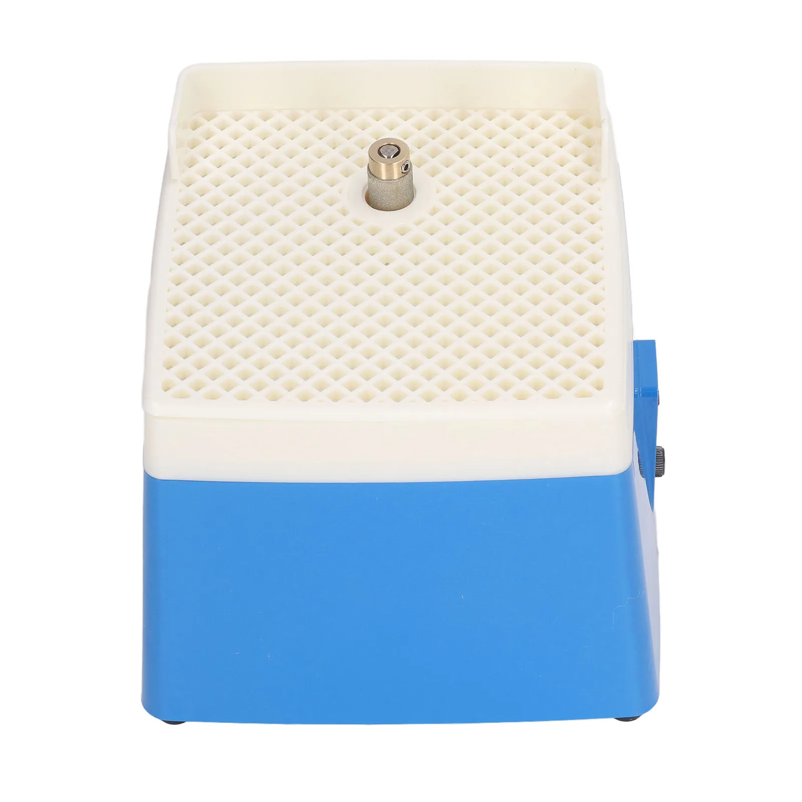 Stained Glass Grinder Machine Mini Portable Art Grinding Processing Tool Kit Dustproof with 1in Bit EU Plug 220V Blue