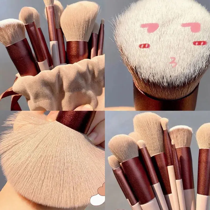 Description Picture 6 of itemMakeup Brushes Set Make-up for women Cosmetic tool Instruments Professional Eyeshadow Foundation Blush Beauty Cheap complete kit