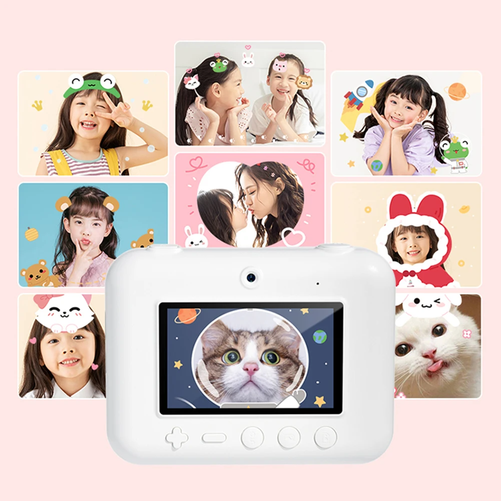 Description Picture 6 of itemHD Digital Camera Instant Print 3.0 Inch Screen Video Camera 48MP Portable Camera Christmas Birthday Gifts for Boys Girls