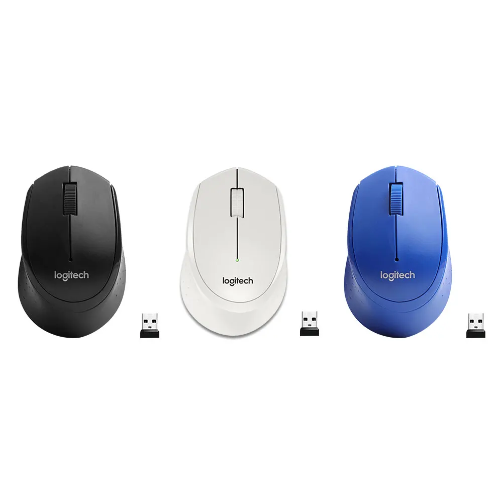 Description Picture 3 of itemLogitech M330 Wireless Mouse 3Buttons 2.4GHz USB Wireless Mouse 1000DPI Optical Mouse Adjustable for Office Desktop Laptop Mouse