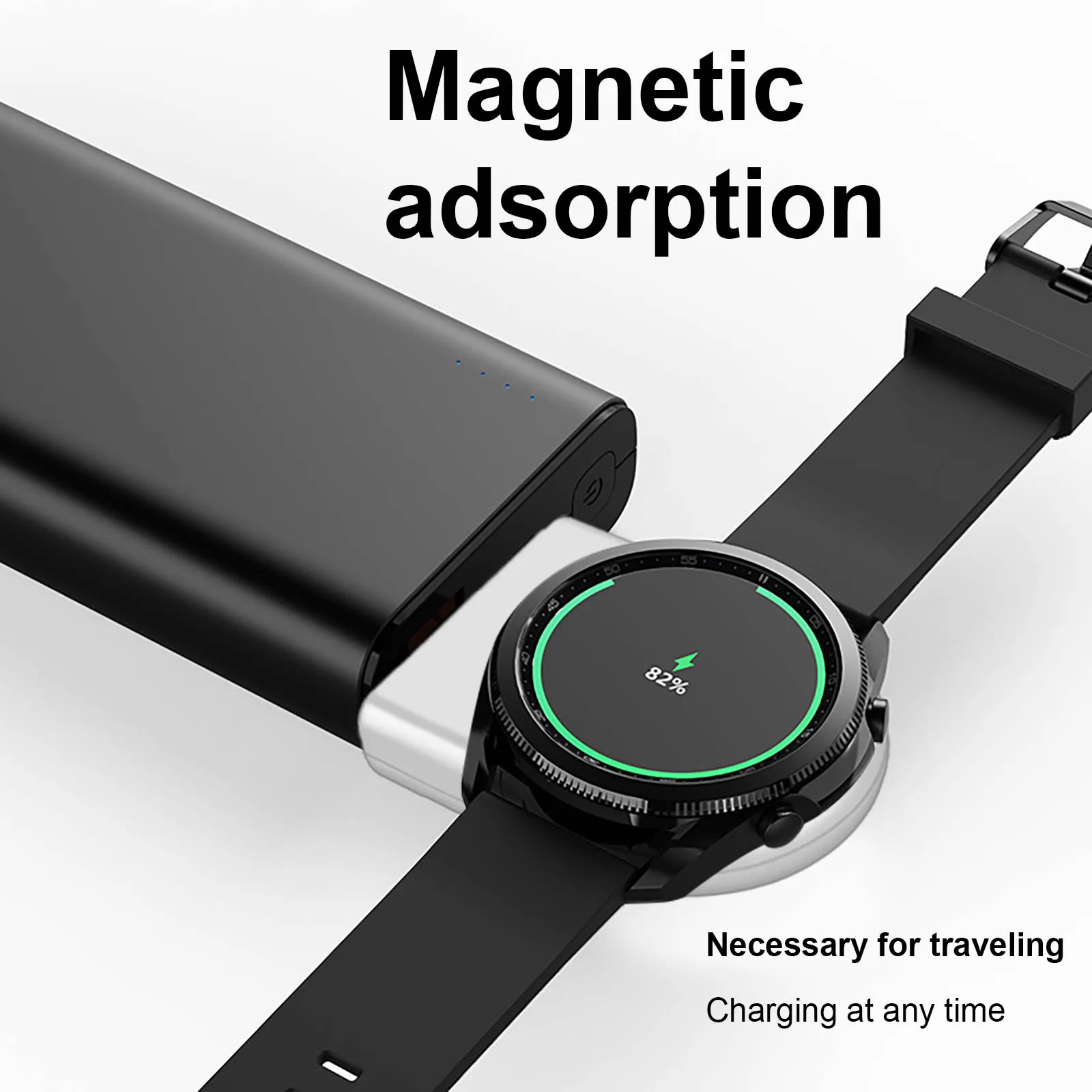 Description Picture 4 of item5W Wireless Charger for Samsung Galaxy Watch 5 4 3 Active 2 1 Portable Type C Charging Dock Station for Samsung Watch Chargers