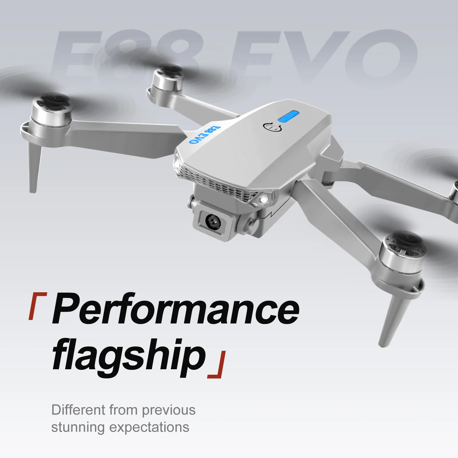 Description Picture 4 of itemProfessional Drone E88 4k wide-angle HD camera WiFi fpv height Hold Foldable RC quadrotor helicopter Camera-free children's toys