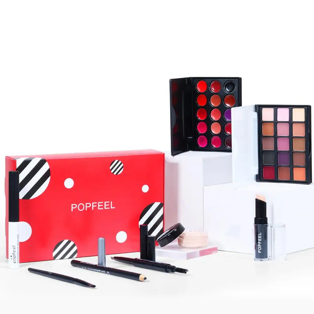 Description Picture 6 of itemHarmful Ingredient-free Makeup Tools Makeup Tool Set Beauty Essentials Eye Shadow Palette Mascara Lip for Beginner