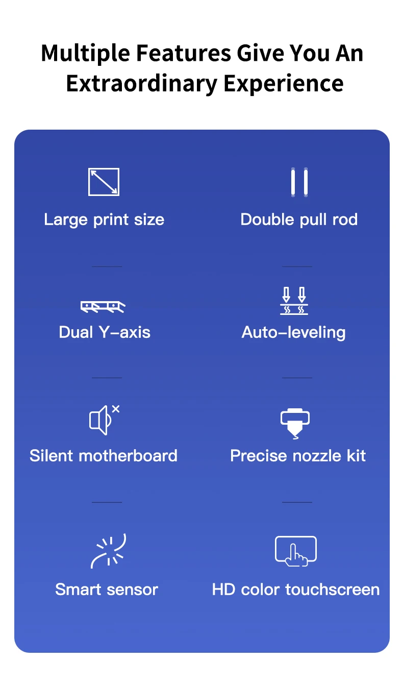 Description Picture 3 of itemCreality CR-6 Max 3D Printer 400x400x400mm AutoLeveling Filament Detection DIY Printer Kit with Silent Mainboard Touchscreen
