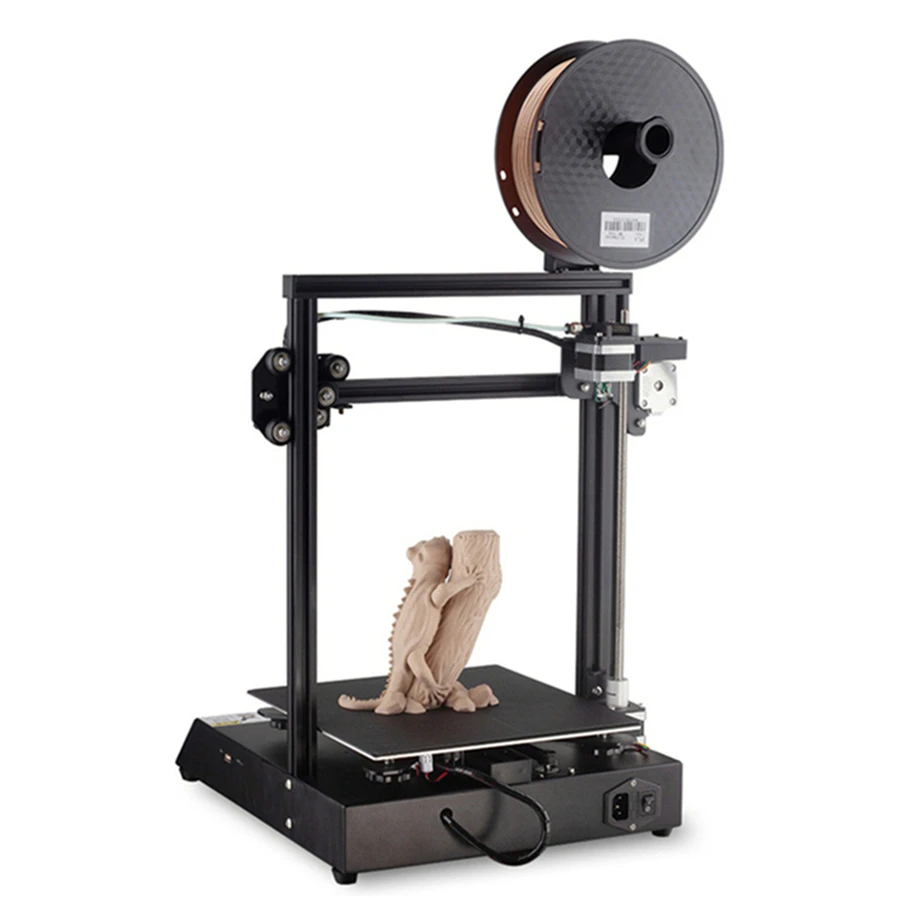 Official MakerPi Magic 3D Printer Aluminium Frame DIY KIT Large Print Size 260x260x260mm Printing Fast shipping MK8 Extruder