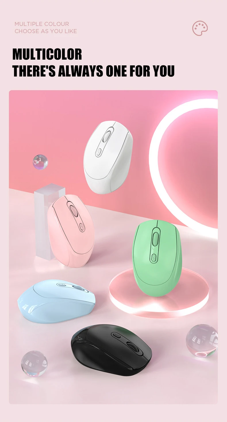 Description Picture 3 of item2.4GHz Wireless Mouse Optical Mice with USB Receiver 1600DPI 4 Buttons Mouse For Pad Computer PC Laptop Accessories Mouse Gamer