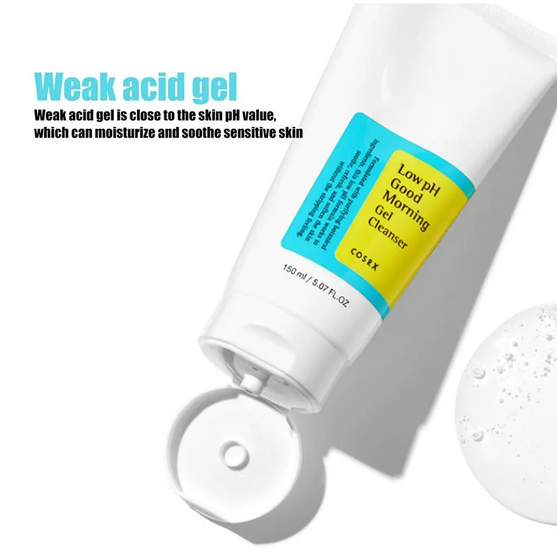 Description Picture 4 of item150Ml Cosrx Low Ph Good Morning Gel Cleanser Face Moisturizer Whitening Anti Wrinkle Cleanser Dry Skin Oil Skin Facial Treatment
