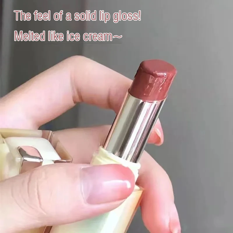 Description Picture 4 of itemYeast Color Crystal Lip Balm Jelly Lipstick Moisturizing Mirror Water Light Solid Lip Gloss Glass Lip Glaze Tint Makeup Beauty