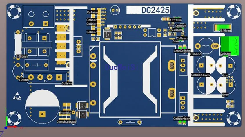 Description Picture 5 of itemDuoWeiSi 36V 250W 7A Switching Power Supply Board Audio Power Supply AC-DC Isolated Power Module 220 to 36V