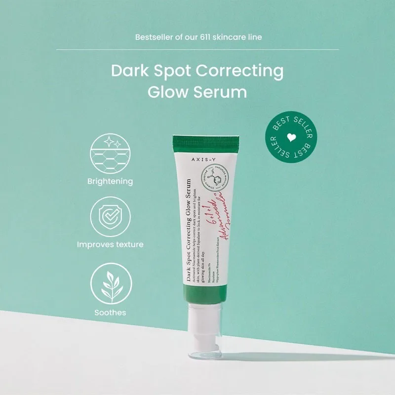 Description Picture 2 of itemAxis-Y Dark Spot Correcting Glow Serum 50ml Authentic Improves Dull Skin Face Brightening Serum Lightens Soothes Korea Skincare