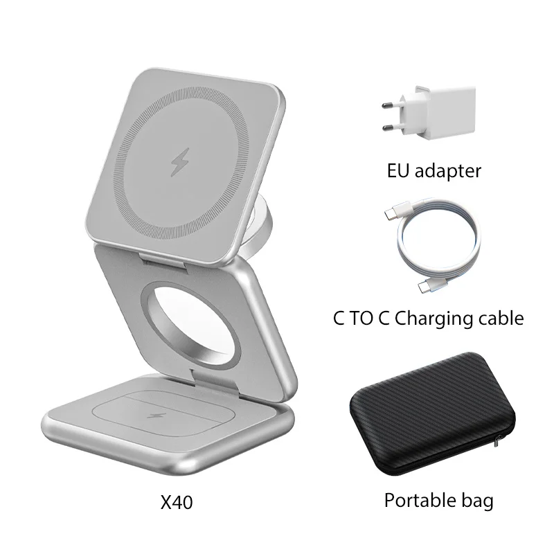 Silver-EU Plug