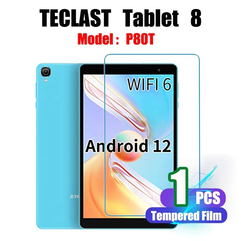 Description Picture 4 of itemScreen Protector for Teclast Tablet 8 P80T 9H Hardness Bubble Free Tempered Glass Film for Teclast Tablet 8  8 Inch