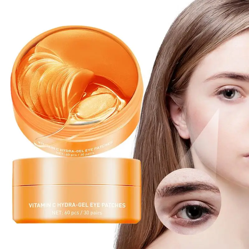 Eye Brightening Patches Dark Circle Depuffing Under Eye Pads Eye Skin Care Pads For Rejuvenating Under Eye Gel Treats Tiny Bumps