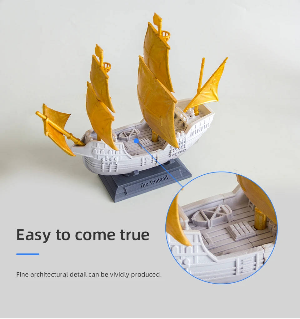 Description Picture 4 of itemFlashforge Creator Pro 2 Independent Dual Extruder 3D Printer DIY Kit Multicolor Printing with 2 Spool PLA Filament 3d Printer