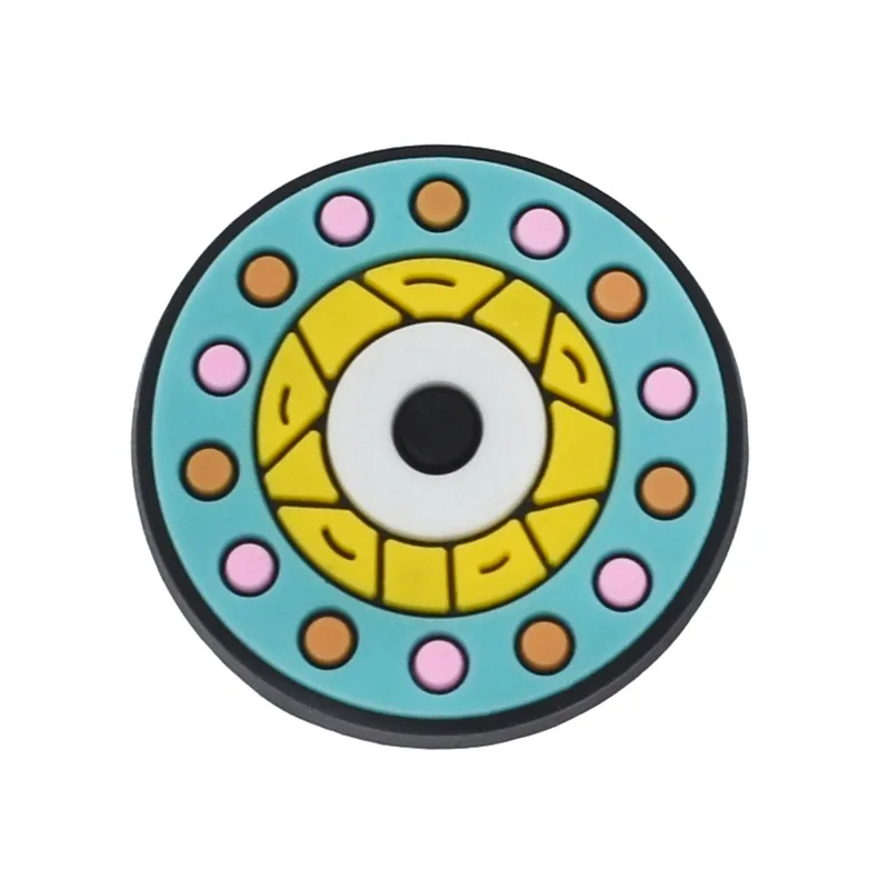 Description Picture 6 of itemNew Arrival Cute Evil Eyes Shoe Charms for Crocs Bracelet Wristband DIY Decoration Accessories Kids Man Women Party Gifts