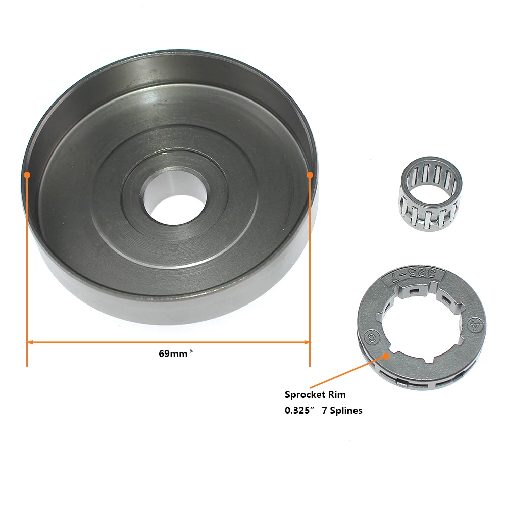 Clutch Drum Sprocket Rim For Husqvarna 346XP 351 353 357 357XP 359 Jonsered 2149 2159 CS2147 CS2152 CS2153 CS2156 CS2159 G5300