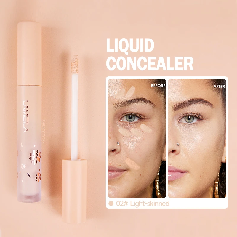 Description Picture 2 of itemEyes Face Concealer Liquid Cover Dark Circles Acne Natural Make Up Effect Anti Cernes Base Foundation Cream Cosmetics