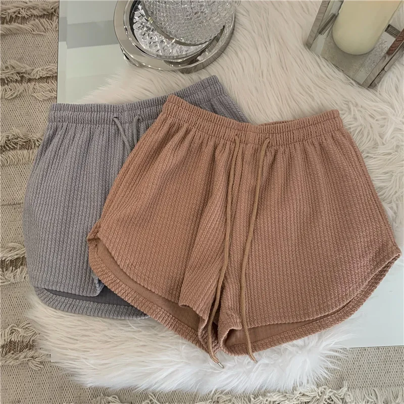 Description Picture 4 of itemSummer Women Loose Wide Leg Shorts Casual Running Sports Pants Large Size High-Waist Streetwear Y2k Korean Harajuku Clothes