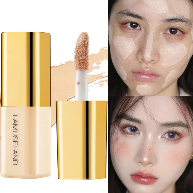 Mini Concealer Liquid Foundation To Cover Dark Circles and Acne Marks Face Color Corrector Concealer Cream Face Makeup Cosmetic