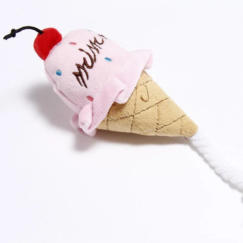 Description Picture 6 of itemPet Dog Toy Puppy Plush Squeak Toy for Small Dogs Ice Cream Pet Toys for Dog Chew Exercise Toy Cat Pets Product Honden Speelgoed