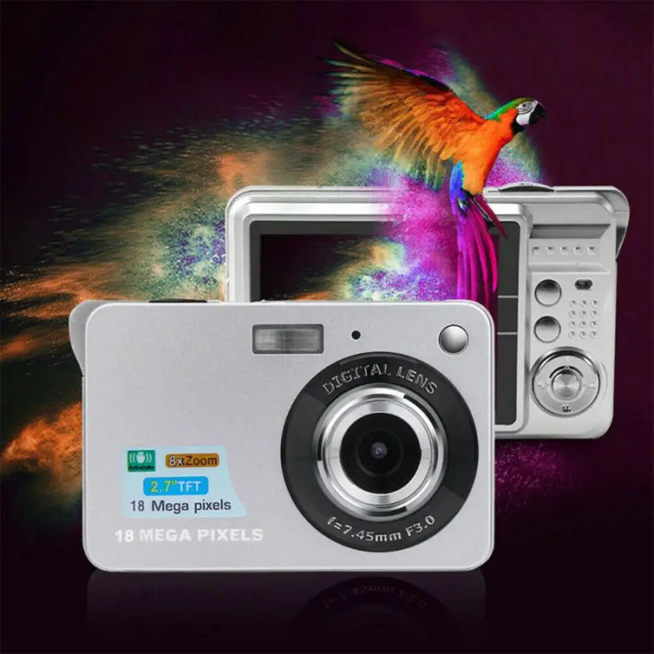 Description Picture 5 of itemHot Sale 2.7Inch TFT LCD HD Screen Digital Camera Anti-Shake Face Detection Camcorder