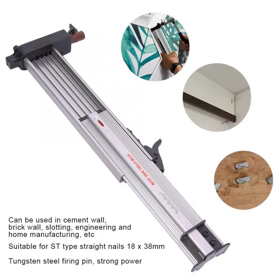 Description Picture 3 of item(Manual Nail + Hex Wrench) For Cement Wall Brick Wall Slotting Engineering And Home Manufacturing