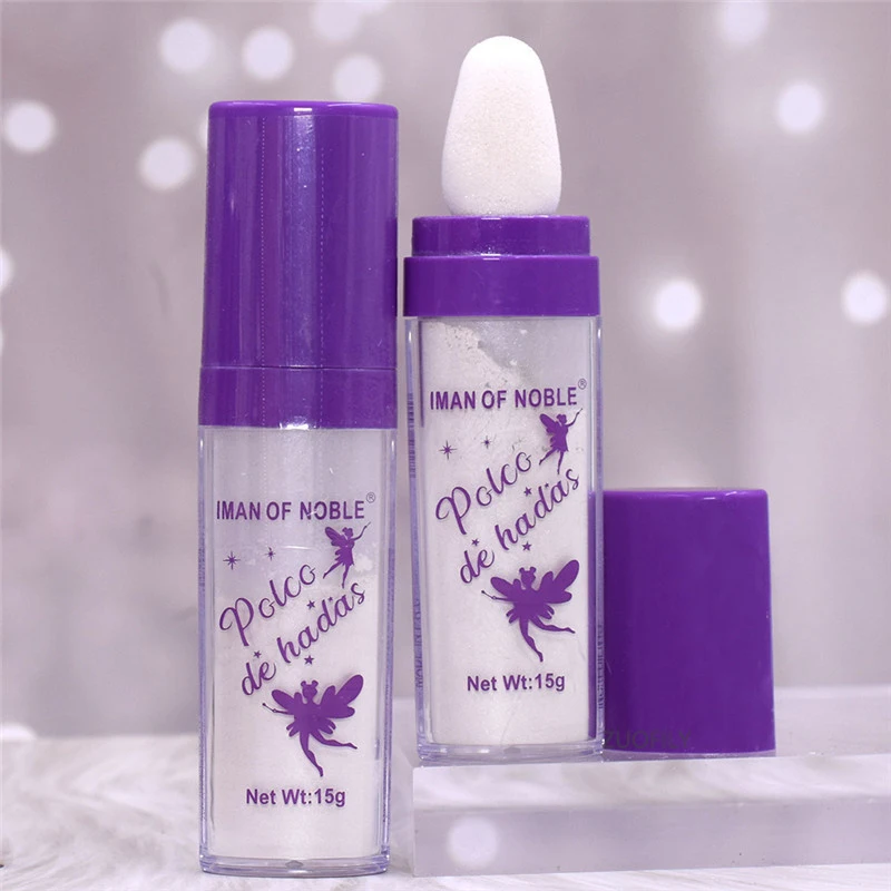 Description Picture 5 of itemPOLVO DE HADAS Highlighter Powder Body Glitter Brighten Face Contour Bronzer Shimmer Eyeshadow Makeup Silver White High Light