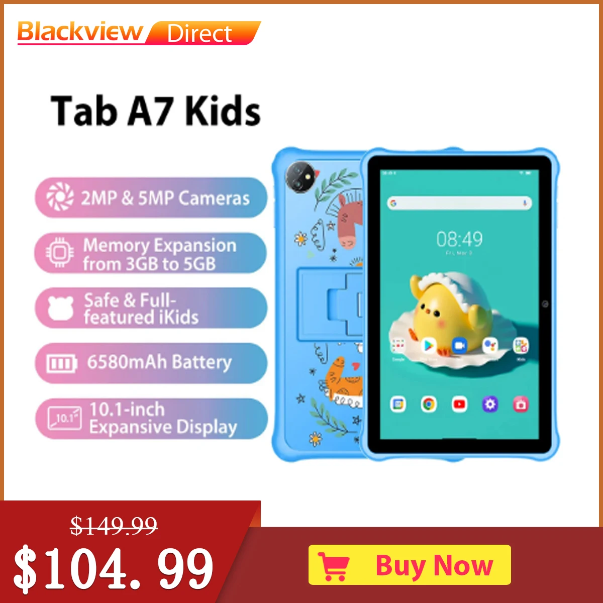 Blackview Tab A7 Kids Tablet, 10.1