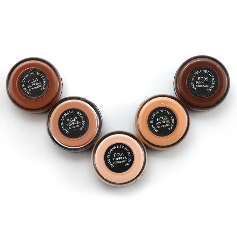 Description Picture 5 of itemConcealer Foundation Cream Ultra-long-lasting Waterproof Deep Complexion Acne Marks Cover Spot Cement Moisturizing Makeup TSLM1